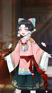 大眼睛少女