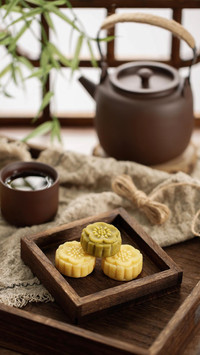 消暑神器 绿豆糕