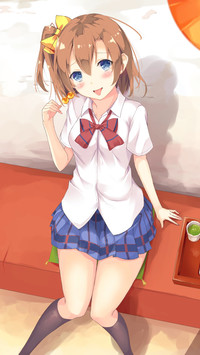 顽皮可爱小学妹