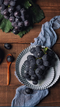 Grapes cant be eaten with anything 49