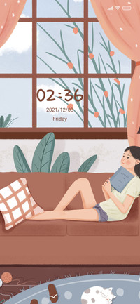 Warm home widget