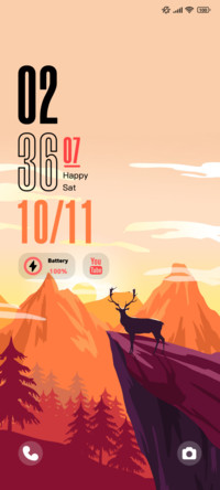 Cloud Cliff Deer