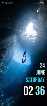 Underwater