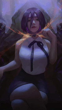 beautiful woman anime character