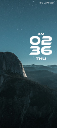 Night time