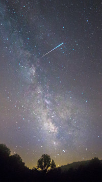 Fly across the milky way