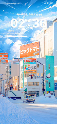 White anime world