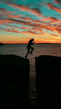 Men Jumping