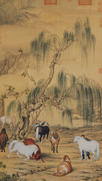 宫廷画师郎世宁之作