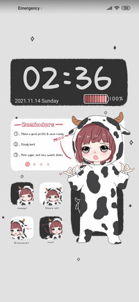 The cow is bullish