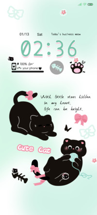 Chocolate cat