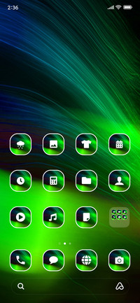 Colored Lines Abstract_3MDS