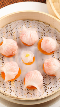 爽滑鲜香的虾饺