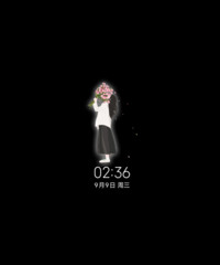 森系少女风与花叙