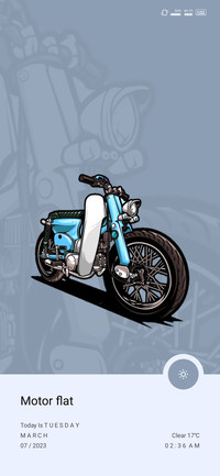 Motor flat