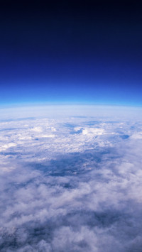Horizon Seen form Space