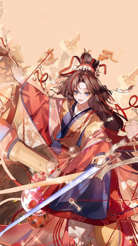 国风少女春与飒