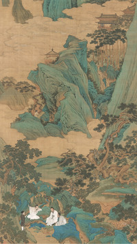 烟雨峰峦无古今
