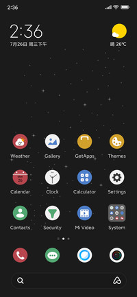 Peak mount galaxy