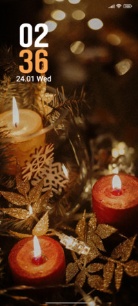 Winter Candle