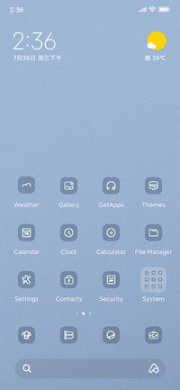 Blue Curve