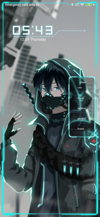 Swordsman In Black