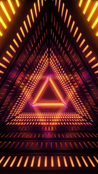 Minimalist abstract geometric creative wallpaper