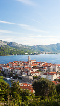 Croatian seaside town