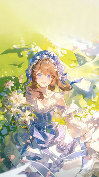 花海少女奔赴盛夏