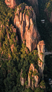 The first immortal mountain in the world