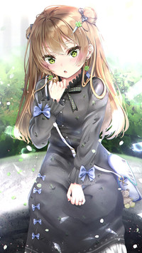 长发披肩