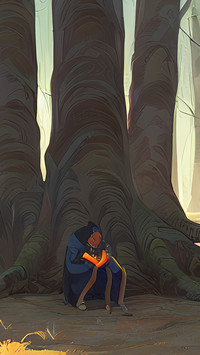 People in the jungle