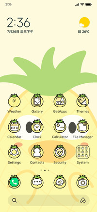 Pineapple Duck