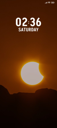 Sun set