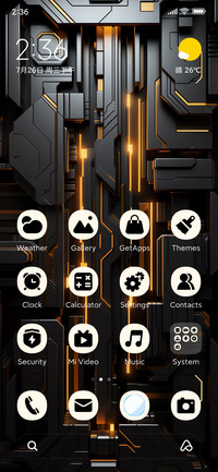 Black machine