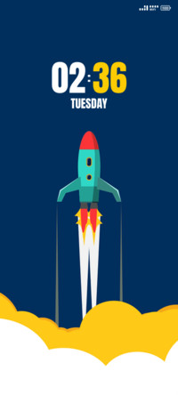 Colorful Rocket
