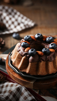 A Plate of Delicious Chocolate Cake