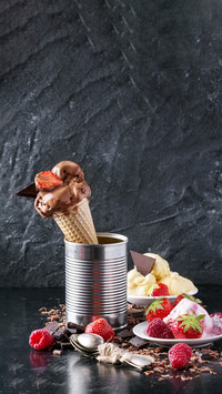 How can there be no ice cream in summer