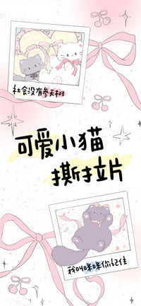 可爱小猫撕拉片