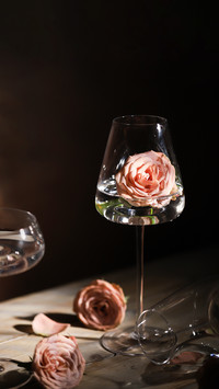 Glasses and Roses