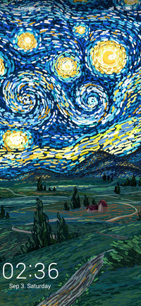 Field under Stars