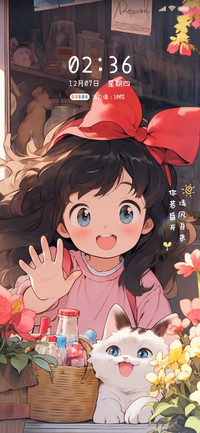早安啊 治愈女孩