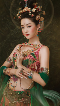 异域风情的美女写真-锐景创意