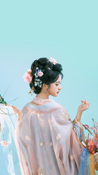 沈月簪花一梦入盛唐