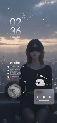 黑夜和我