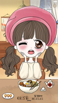  好评返现 吃货笨娜娜的一周（抢红包.多锁屏）
