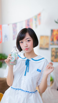 做一个元气少女