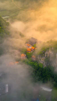 Xizhu Temple in Yizhou, Guangxi