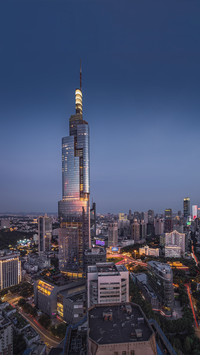 Zifeng Tower the highest building in Nanjing 9