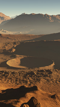 Sunset on Mars